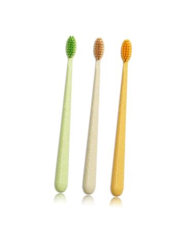 Tovinanna 3st environmentally friendly toothbrush brushing teeth brushing surprise mama surfise the surprise tooth brush toothbrush colors light toothbrushes comfortable toothbrush comfortable