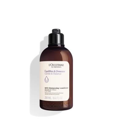 L'OCCITANE - Apr s-Shampoing Equilibre & Douceur - Tous types de cheveux - Fabriqu en France 250 ml (Lot de 1)
