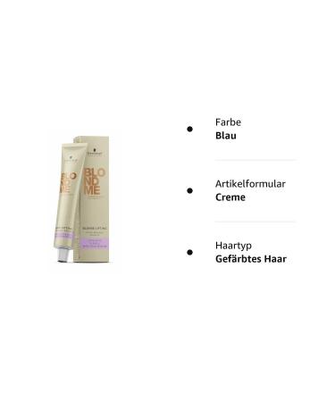 Schwarzkopf Blond Me Blonde Lifting Steel Blue - 60 ml Hair Color | Shop Internationally - Buy Online on GoSupps.com