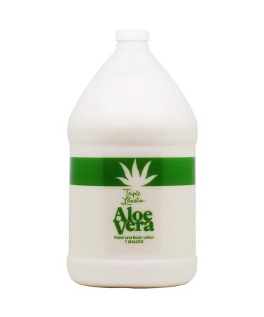 Vienna Beauty Triple Lanolin- Aloe Vera Lotion Gallon 128 Fl Oz (Pack of 1)