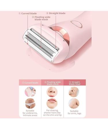 Duskofficial Razor Duskofficial The Glide Pro 3.0 Premium Shaver Double Head Wet Dry Razors Ipx7 Waterproof and Rechargeable Painless Hair Removal Electric Waterproof Shaver for Women (Blue) - Buy Online on GoSupps.com