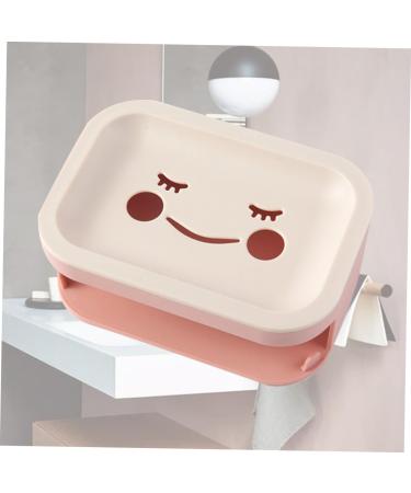 Ciieeo Kitchen Soap Holder 3 Pcs Double Layer Soap Dish Travel Soap Case Plastic Soap Case Plastic Soap Dish Draining Holder Soap Wall-mounted Preservation Box Pp Pink - Buy Online on GoSupps.com