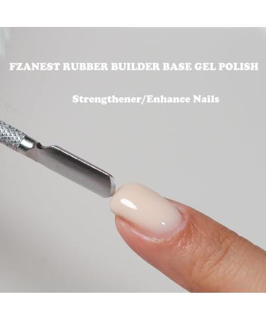 FZANEST Milky Pink Nude Gel Nail Polish Soak Off Builder Rubber Base Color Gel For Nails Natural Gel Polish (Sheer Beige) 15ml 1 Sheer Beige - Buy Online on GoSupps.com
