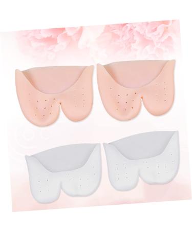 PLAFOPE 2 Pairs Toe Sleeves Shoe Covers for Big Toe Protection - Pointe Cushion Toe Protector with Hole - Buy Online on GoSupps.com