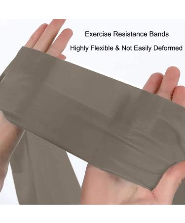 GOAITOU Resistance Bands Latex Elastic Exercise Bands for Physical Therapy & Yoga Grey - Buy Online on GoSupps.com