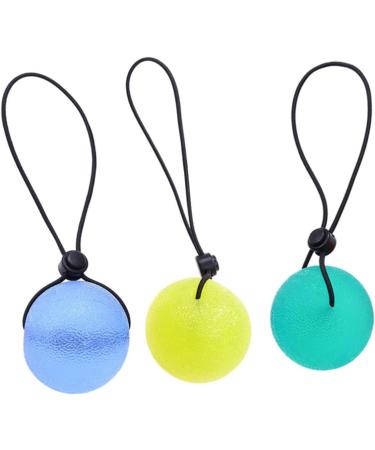 Magiclulu 6-Piece Silicone Stress Relief Squeeze Ball Set Fitness Equipment for Strength & Massage - Buy Online on GoSupps.com