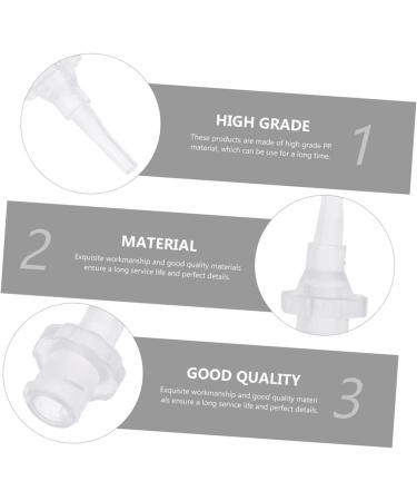 HEASOME 10pcs Ear Washer Nozzle Spray Bottle Nozzle - Ear Cleaning Tool Set - Buy Online on GoSupps.com