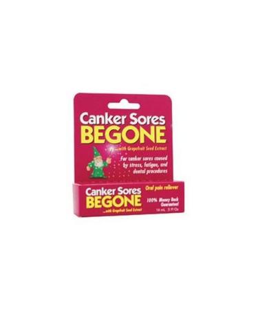 Cold Sores Be Gone Canker Sores Begone, 0.15 Ounce