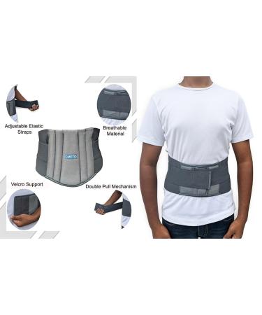 Back Brace for Lower Back Pain - Lumbar Support Belt for Sciatica Scoliosis & Herniated Disc - Breathable Adjustable Brace for Men & Women (L) | Shop Internationally - Buy Online on GoSupps.com
