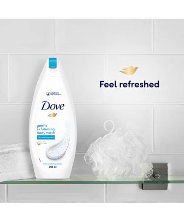 Do.vee Gentle Exfoliating Body Wash - Moisturizing Cleanser for All Skin Types 250 ml | pH Balanced Nourishing Formula - Buy Online on GoSupps.com