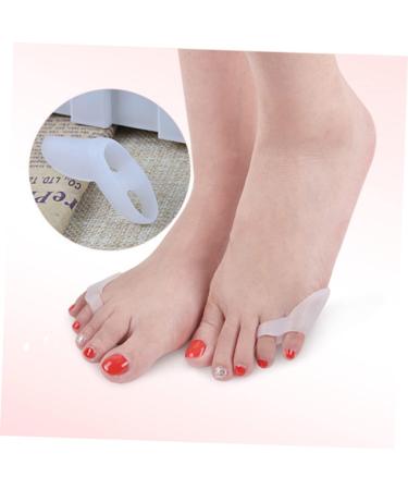 Silicone Gel Toe Spacers for Bunions & Hammer Toe - 2pcs Set for Women | Toe Separators & Spreaders for Orthotic Support - Buy Online on GoSupps.com