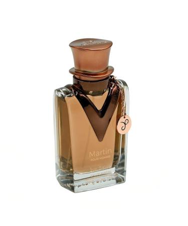 Almas Perfumes Jean Antoine Martin Eau De Parfum Spray - Sweet Smelling Spray - 3.4 Fl Oz (100 ml) - Long-Lasting Aroma - Luxurious Scent of Arabia for Men
