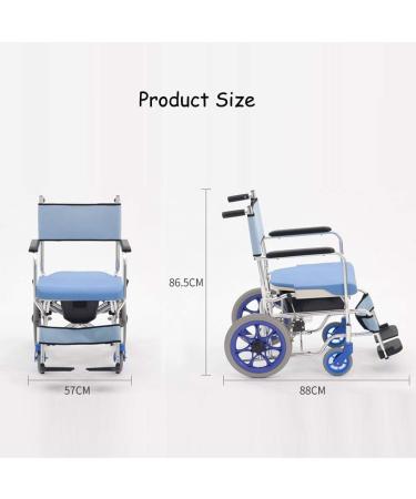 Walker Seniors Wheelchair with Seat Portable Lightweight Disabled Manual Wheelchair Walker Good Times - Buy Online on GoSupps.com