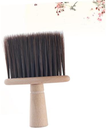 Didiseaon 1pc Barber Duster Brush Neck Cleaning Brush Face Cleaner Barber Tool Salon Shaving Brush Barber Neck Duster Salon Duster Brush Shave Wooden Hair Cleansing Brush Size 1 Brown - Buy Online on GoSupps.com