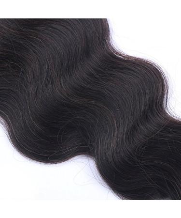 Keratin Bonding Corrugated Hair Extensions 50cm - 150 Strands Black Brown (#1B) - 100% Remy Wavy Real Hair Easy to Use 1g/Strand - Buy Online on GoSupps.com