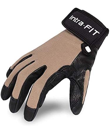 Intra-FIT Cadet Climbing Gloves Rope Gloves,Perfect for Rappelling,Rescue,Rock/Tree/Wall/Mountain Climbing,Adventure,Outdoor Sports,Soft,Comfortable,Improved Dexterity,Durable Cadet Large