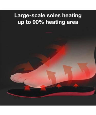 YTYZC USB Heated Shoe Insoles with Remote Control Feet Warm Sock Pad Mat Electrically Heating Insoles Electric Heater Pads (Color : D  Size : 41-46 Yards) 41-46 yards D - Buy Online on GoSupps.com