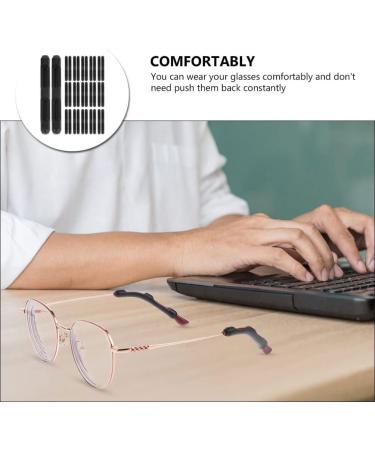 Angoily 16 Pairs Silicone Ear Pads for Glasses | Comfort & Protection for Sunglasses | Premium Glasses Holder & Ear Handles - Buy Online on GoSupps.com