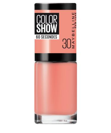 Maybelline MAYB Color Show Nail Polish Number 30 Fire Island 30 Fire Island