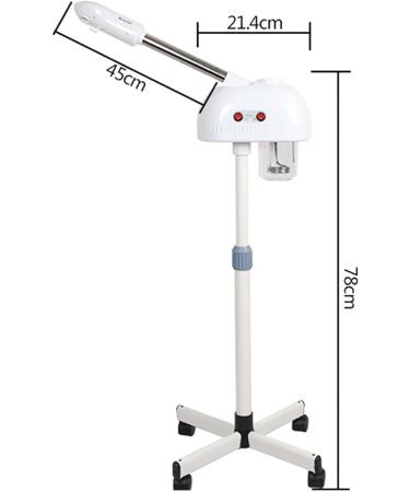 NGARY Vapeur Facial De Beaut Machine D'esth ticienne Vapeur Chaude avec Pulv risateur Et Roues Rotatifs 360 pour Les Soins De La Peau du Spa du Salon De Beaut Domicile Personnel - Buy Online on GoSupps.com