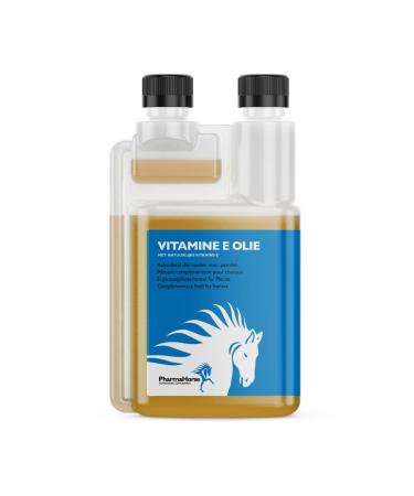 PharmaHorse Natural Vitamin E Oil | Antioxidant | 100% doping-free | High dosage | 1 liter