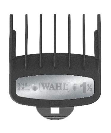 WAHL Professional 1 1/2" Premium Cutting Guide with Metal Clip #53109 - Great for Barbers and Stylists - Ensures Smoother Safer Cutting Experience - Fits All Vibrator Clippers