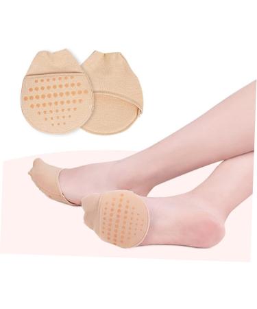 6 Pairs Seamless Invisible Forefoot Pad Half Socks - Cushioned Toe Topper Liner for Comfort | International Shipping - Buy Online on GoSupps.com