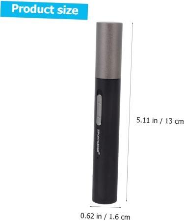 Beavorty Electric Nose Hair Trimmer for Men - Compact 1pc Face Shaver | Best Men's Electric Razors (Black 13x1.6cm) - International Shipping - Buy Online on GoSupps.com
