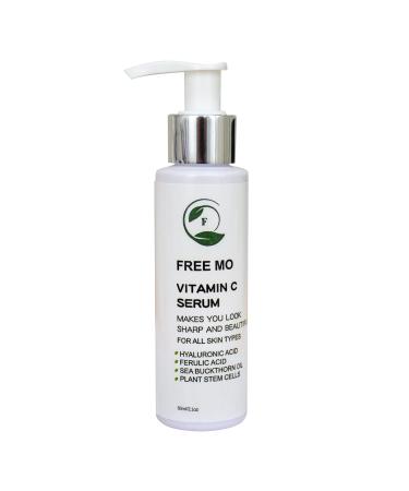 Vitamin C Serum Hyaluronic Acid & Ferulic Acid Anti-Aging Wrinkle Reducer Formula for Face - Dark Circle Fine Line & Sun Damage Corrector Restore & Boost Collagen Skin Care Treatment