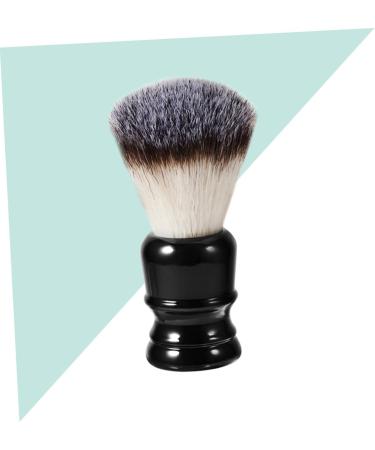Frcolor 2 STK Synthetic Razor Brush - Nasser Shaving Brush for Men | Premium Face & Beard Care | Black 11x3.5cm - Perfect for Barturersbear & Grooming Essentials - Buy Online on GoSupps.com