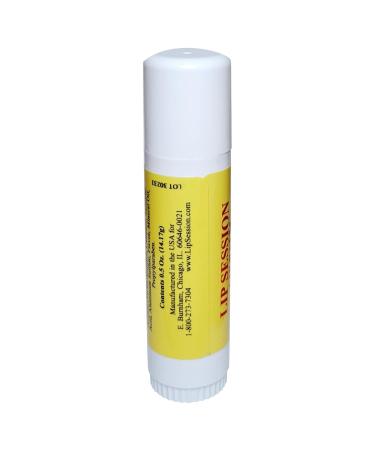 Lip Session Lip Balm Vanilla (Original) Flavor Big Stick 0.5 Oz. - With Vitamin E & Cocoa Butter - Moisturizes & Soothes Dry Cracked or Chapped Lips - Buy Online on GoSupps.com