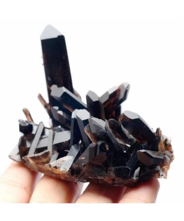 Crystal Rough 150g Beautiful Natural Clear Black Quartz Specimen