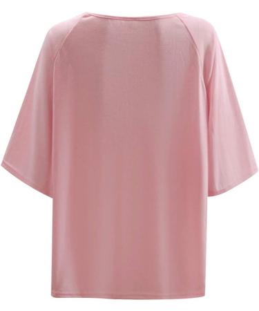 Ppanguding Women's Off Shoulder Rainbow T-Shirt - Summer Graphic Blouse Tops for Women - Lightweight Short Sleeve Tea Top in Pink-C - Buy Online on GoSupps.com