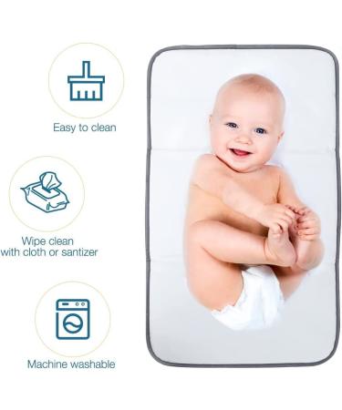 Buy Baby Mobile Changing Mat 30x60cm - Waterproof Foldable Multifunctional (Pink) | International Shipping Available - Buy Online on GoSupps.com