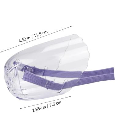 Mipcase 2pcs Cat Muzzle Dog Mouth Mask Basket Muzzle for Cats Clear Basket Muzzle Small Muzzle for Dogs Pp - Buy Online on GoSupps.com