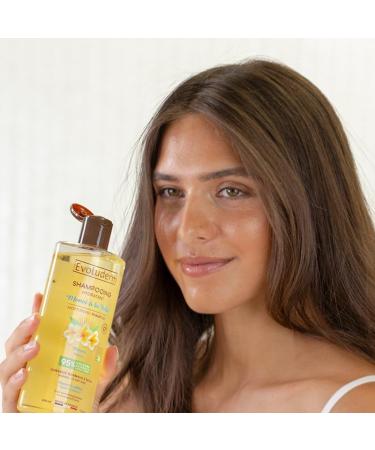 EVOLUDERM - Mono la Folie Moisturizing Shampoo - 400 ml - 95% Natural Origin - Vegan - Made in France - Pack of 6 x 400 ml - Buy Online on GoSupps.com