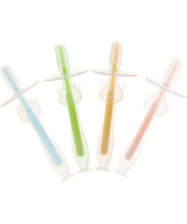 Frcolor 8 Pack Baby Toothbrushes - Soft Hair Infant Training Brushes for 1 Year Olds | Character Design | International Shipping - Buy Online on GoSupps.com