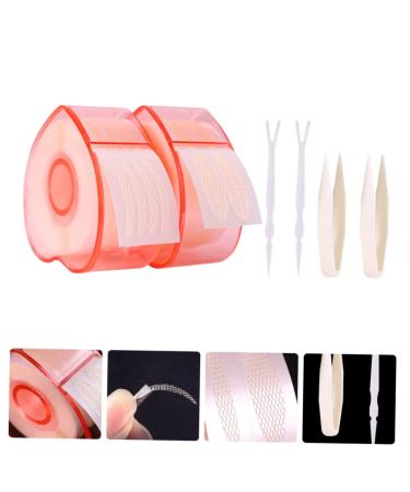POPETPOP 6 Rolls Lace Double Eyelid Sticker Double Sided Eyelid Tape Double Eyelid Tapes Stickers Makeup Stickers Invisible Fiber Eyelid Strips Make up Double Eyelid Fiber Tape Strips - Buy Online on GoSupps.com