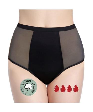 Noblood period underwear 2-3 tampons - washable - cotton - ecologically - menstruation - underwear for the period - periode briefs - absorbing - girls - XXS / 3XL ELEEN XXL