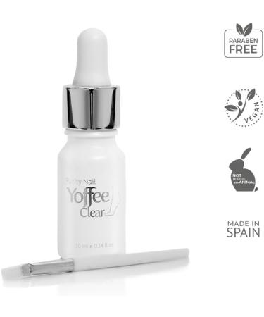 Yoffee Clear Nail Care - Anti Fungal Treatment for Finger and Toenails - 10 ml - Antibacterial - Made in Spain - Organic Argan Oil & Tea Tree Oil - Buy Online on GoSupps.com