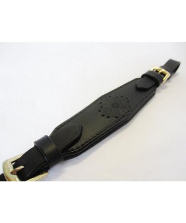 PS Horse Articles Gold Edition Soft Leather Padded Flower Noseband - Elegant Design for Ultimate Comfort | International Shipping Available - Buy Online on GoSupps.com