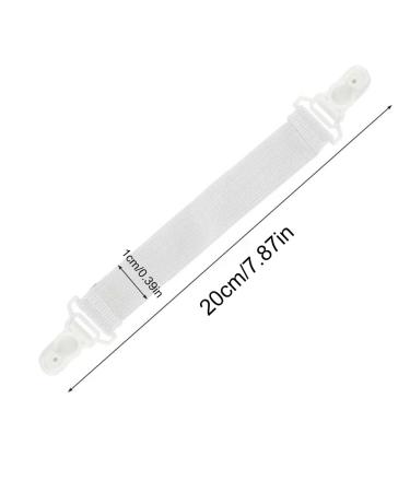 XIKSJW 8 Pieces Mask Extension & Back of Head Mask Hook - Adjustable Neck Strap Holder (White) - International Shipping Available - Buy Online on GoSupps.com