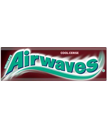 AIRWAVES - Chewing gum Cool Cherry without sugars - 5 packs of 10 dragees - 70 g - Buy Online on GoSupps.com