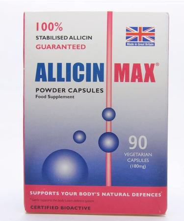 ALLICINMAX Allicin Max 100% Pure Allicin 90vcaps (2 Pack)