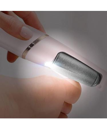 Nicoone Electric Foot File USB Rechargeable Feet Hard Skin Remover 2 Speeds Waterproof Callus Remover for Dry Dead Cracked Feet with 2 Roller Heads - Buy Online on GoSupps.com