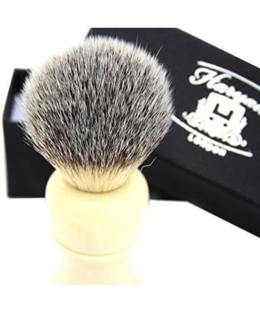 Premium Badger Hair Shaving Brush with Ivory Base | Perfect Shave for Men | International Shipping - Buy Online on GoSupps.com