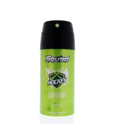 HEMANI Squad Deodorant Spray Hockey - 5 OZ (150mL) | Long-Lasting Protection for Active Men and Women