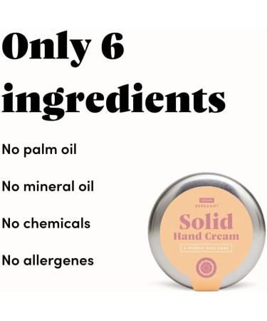 4peoplewhocare Hand Cream 30g - Vegan Organic - Solid Cream for Dry Hands - Shea Butter Candelilla Wax Olive Oil - Natural Cosmetics (Box) - Buy Online on GoSupps.com