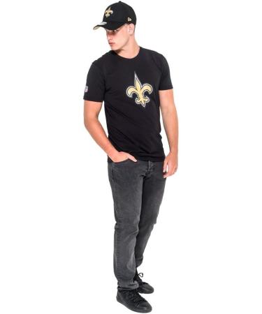 Buy New Era New Orleans Saints T-Shirt - NFL Team Logo - Black 4XL | Official Merchandise - Buy Online on GoSupps.com