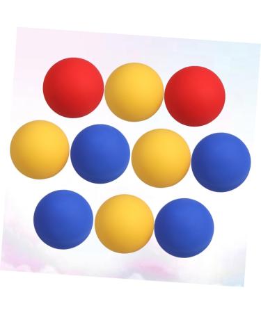 10 Pack Silicone Lacrosse Massage Balls - Inoomp Professional Relaxation Balls | Sport & Gifts (6.2cm Multicolor) - Buy Online on GoSupps.com